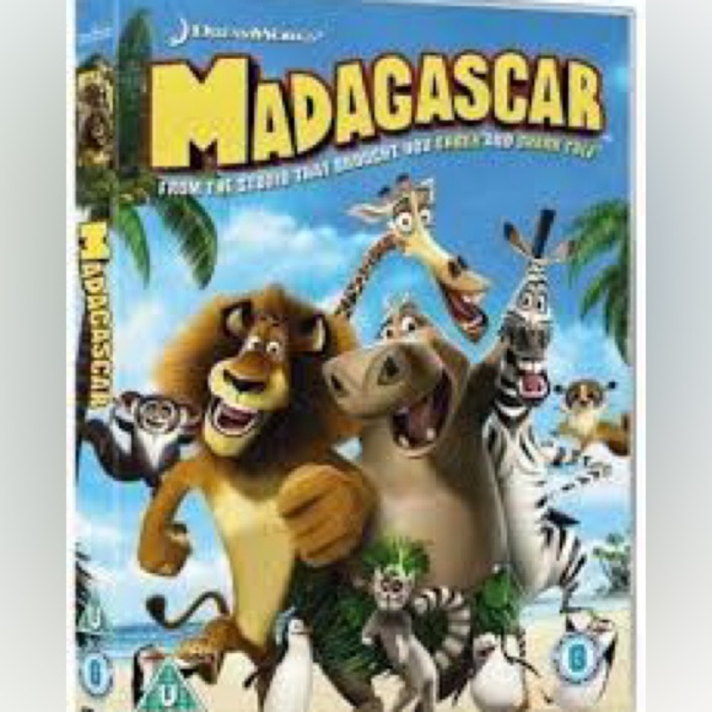 🎥 3 for $5 🎥 Madagascar DVD